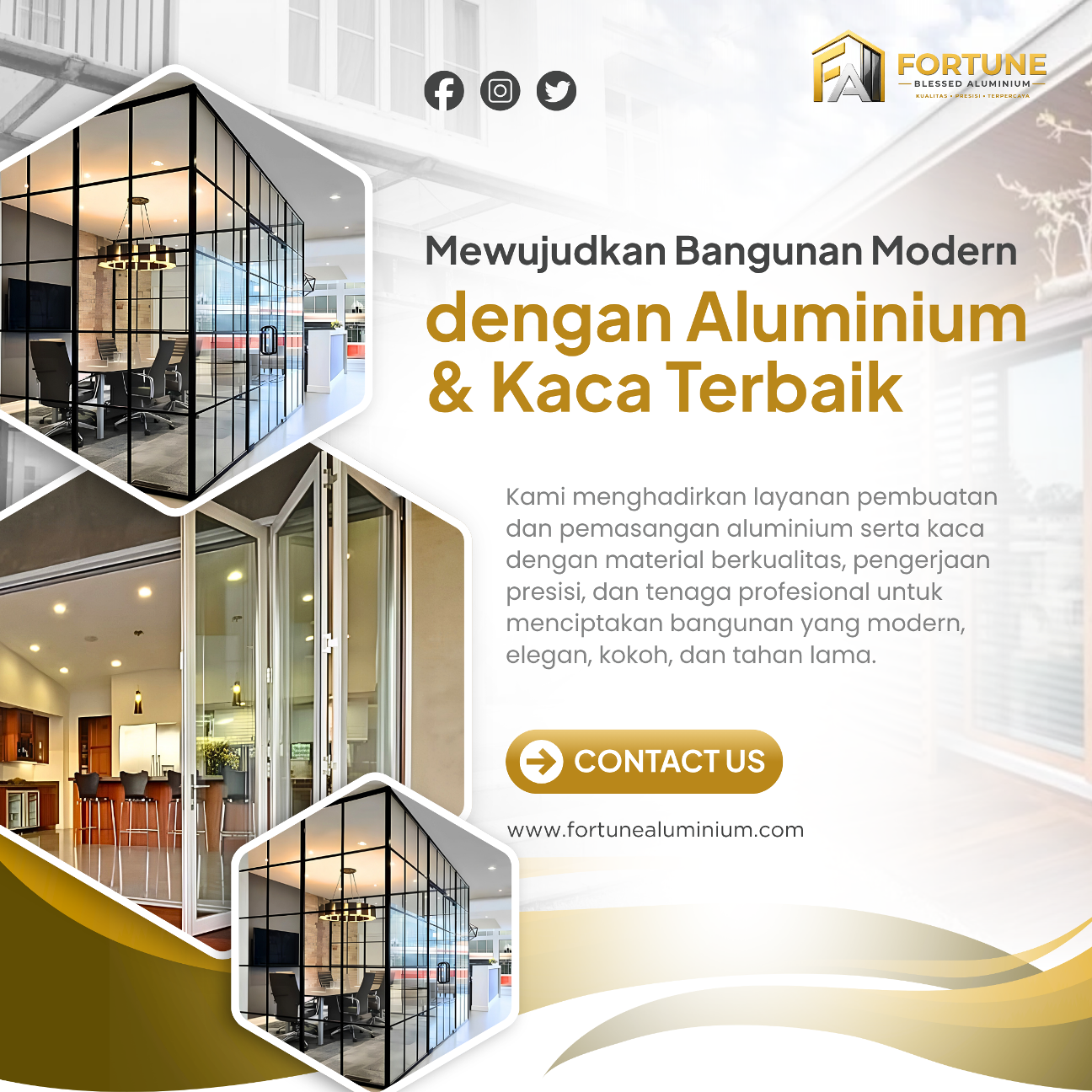Selamat Datang di Fortune Blessed Aluminium